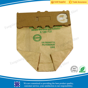 Vente en gros <span class=keywords><strong>sac</strong></span> à poussière en papier portable Vorwerk 130 131 <span class=keywords><strong>sac</strong></span> d'<span class=keywords><strong>aspirateur</strong></span> personnalisé en papier ordinaire bon marché - Product Image 2