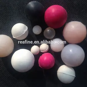 Material de la bola que rebota, silicona de PU de goma y diámetro NBR 16mm 27mm 32mm 45mm 50mm