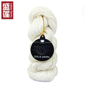 Benang Lotus Cina 2/8nm Atasan Alami Belum Dicelup 100% Harga Benang Sutra Murbei - Product Image 5