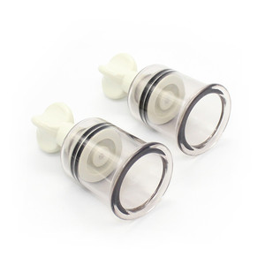 مضخة تكبير الثدي وشفط الحلمات بالتفريغ مع مشبك تدليك الثدي - Product Image 4