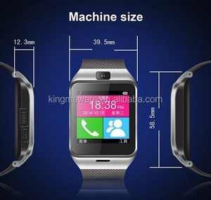 Reloj Inteligente Android GV18 con NFC cámara Smartwatch Inteligente reloj teléfono con tarjeta SIM para IOS y Android - Product Image 4