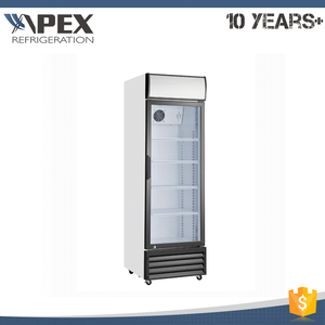 Nuevo estilo cómodo diseño de la manija de puerta de cristal vertical refrigerador <span class=keywords><strong>con</strong></span> <span class=keywords><strong>ruedas</strong></span> bloqueables - Product Image 5