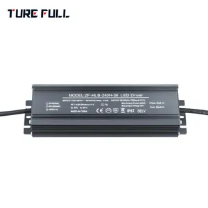 2018 high quality 240w waterproof led street light power supply driver