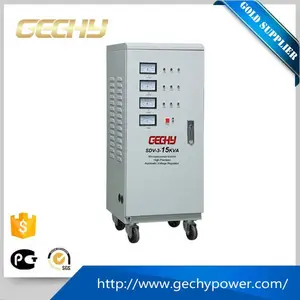 Stabilizer Voltage Automatic 30kva AC 3 Phase Servo Motor Automatic Voltage Stabillizer With Pure Copper Coil