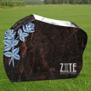 Best Detailed Carvings marble purple granite tombstone and monument