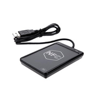 Lector y Grabador de Tarjetas Inteligentes RFID NFC Portátil USB ACR1251U 13.56MHz ISO 14443A, Material ABS Ligero