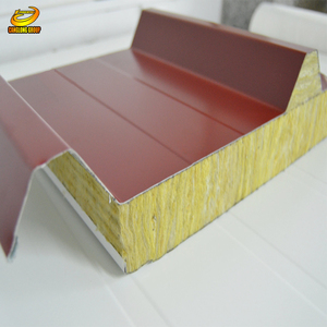 Pas cher laine de <span class=keywords><strong>roche</strong></span> sandwich panneau mural pour entrepôt/atelier/<span class=keywords><strong>garage</strong></span> - Product Image 3