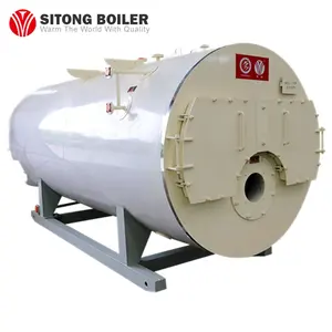 Second Hand 1-20 Ton Diesel Oil Gas Lng Fired Dual Fuel Mushroom Steam Boiler Price