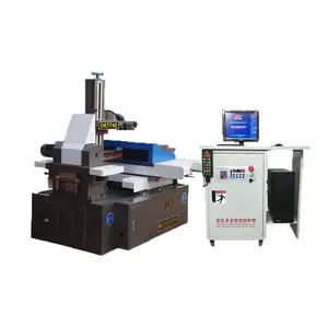 Máquina de corte de alambre <span class=keywords><strong>cnc</strong></span> <span class=keywords><strong>edm</strong></span>, velocidad rápida, armario de control de computadora de escritorio, dk7740 - Product Image 2