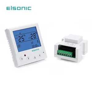 HVAC aidconditioning Programmable digital chiller water smart controller modbus for fan coil lcd thermostat
