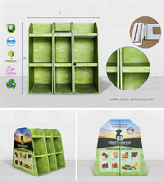 Lieferant Kunden spezifische Supermarkt Pappe Postkarte POP Displays Papier kartonst änder Voll paletten regal Tablett Tower Rack Cap POSM