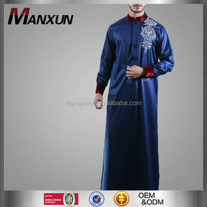 ملابس إسلامية حديثة مطرزة ثوب رجالي - Product Image 1