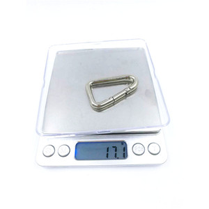 BT-2480 Hardware In Metallo Triangolo <span class=keywords><strong>Delta</strong></span> <span class=keywords><strong>Snap</strong></span> <span class=keywords><strong>Hook</strong></span> 5 millimetri In Acciaio Carabiner <span class=keywords><strong>Snap</strong></span> A Gancio - Product Image 6