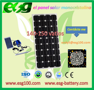140 w 2016 la Más Nueva Venta Caliente De China del Fabricante, bajo precio <span class=keywords><strong>y</strong></span> alta calidad para el sistema PV techo <span class=keywords><strong>un</strong></span> - Product Image 6