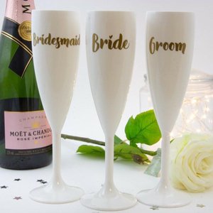 Flûtes à <span class=keywords><strong>champagne</strong></span> <span class=keywords><strong>personnalisées</strong></span> pour mariage, verres à toast pour mariage - Product Image 1