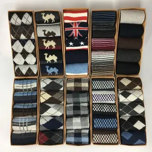 Soft <strong>Thick</strong> Comfort Casual Cotton Warm Rabbit Wool Crew <strong>Winter</strong> Business <strong>Socks</strong> - Product Image 1
