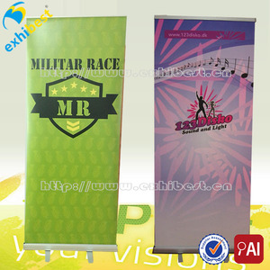 80*200 cm roll up <span class=keywords><strong>banner</strong></span> display/roll para arriba la bandera con dos pies - Product Image 1