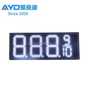 America Hot Sale Petrol Station LED Number Price Display Board