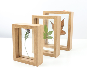 <strong>Square</strong> A4 Paper Diy Photo <strong>Frame</strong> Double-sided Glass <strong>Picture</strong> <strong>Frame</strong> Set Plant Dried Flower Leaf Specimen <strong>Frame</strong> Wholesale - Product Image 1