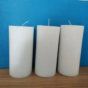 Paraffine Pijler Witte Kaarsen