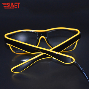 Vente flash - Lunettes LED clignotantes SUNJET rechargeables/à piles, personnalisées pour les fêtes, les pubs, les festivals de musique - Product Image 6