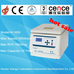 h1650 de alta velocidad de la tapa del <span class=keywords><strong>banco</strong></span> de laboratorio centrífuga de la máquina - Product Image 1