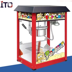 ASQ 1808 Miglior Prezzo Automatica Macchina Per I Popcorn Colore Rosso Con Tetto