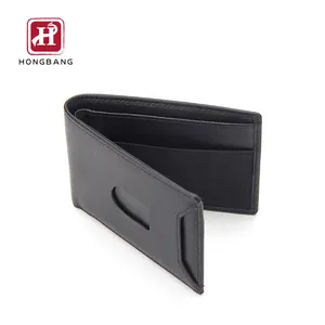 Minimalist Wallet Genuine Leather RFID Blocking Slim Men's wallet