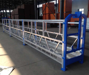 Plate-forme suspendue en alliage d'aluminium <span class=keywords><strong>ZLP630</strong></span>/berceau électrique/scène d'oscillation de gondole de Construction - Product Image 4