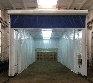 Telescopische Schilderen Kamer Verwijderbare Intrekbare Spuitcabine Prep Stations Schilderen - Product Image 4