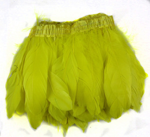 Plumes d'oie nouveau teint, plumes d'oie, frange pour vêtements, robes, garniture de vêtements, vente en gros - Product Image 2