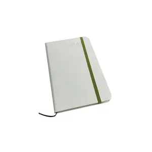 Vendita calda a5 bianco fancy studente di cancelleria notebook con elastico