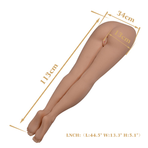 Moitié corps chatte poupée faux chatte sex toy chatte en caoutchouc pour hommes - Product Image 5