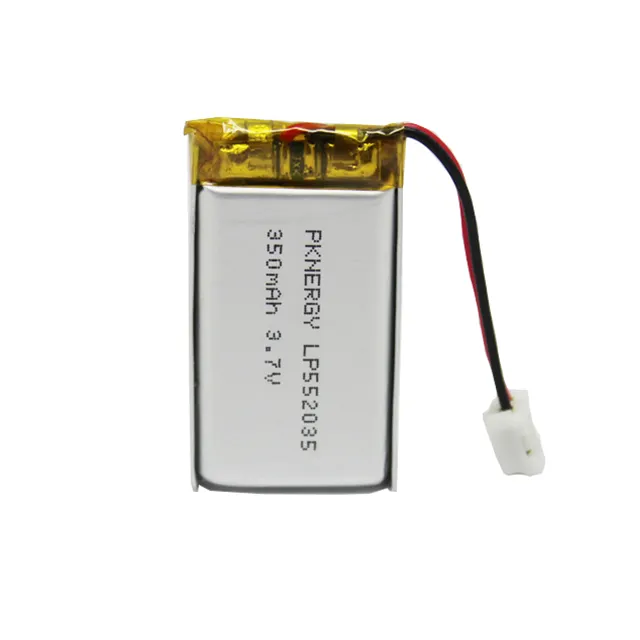 Lipo — batterie lithium polymère, rechargeable, 552035 v, 3.7 mAh, LP552035, 350 v, pour appareils électroniques de consommables