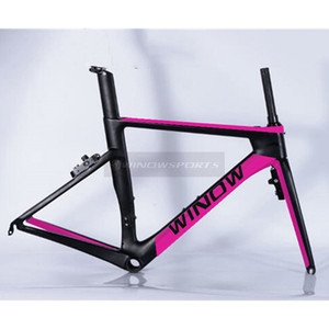 2017 Winow taiwan date Toray T800 UD tisse <span class=keywords><strong>carbone</strong></span> vélo de route de cadres: Cadre + <span class=keywords><strong>tige</strong></span> de <span class=keywords><strong>selle</strong></span> + Fourche + pince + Casque - Product Image 5