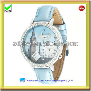 cadeau de Noël cloche et rose montres à quartz - Product Image 1