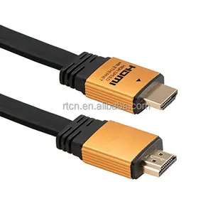 كابل hdmi مسطح, 18Gbps عالي السرعة hdmi 20 متر xxx hd فيديو مسطح hdmi كابل دعم إيثرنت 4K 3D HDCP 2.2 متوافق