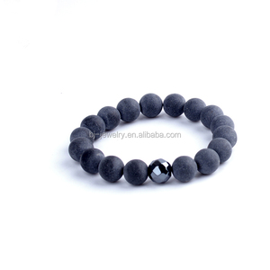 Hommes Perlé <span class=keywords><strong>Chakra</strong></span> Pierres De Lave Pierre Perlée Hommes Bracelet Bijoux - Product Image 4