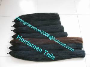 Natural color de la cola falsa negro, blanco, sorrel, mixta, gris, rubio o palomino - Product Image 1