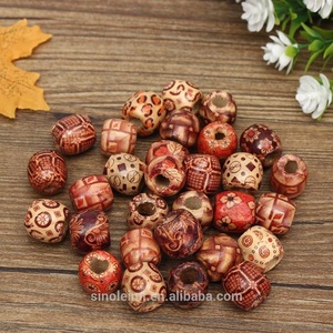Perles pour dreadlocks, perles en bois <span class=keywords><strong>de</strong></span> 6 mm, anneaux tressés, clips pour extensions <span class=keywords><strong>de</strong></span> <span class=keywords><strong>cheveux</strong></span> - Product Image 6