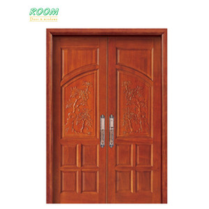 Diseños de Puertas Dobles Simples de <span class=keywords><strong>Dos</strong></span> <span class=keywords><strong>Hojas</strong></span> para Exterior en Venta - Product Image 1