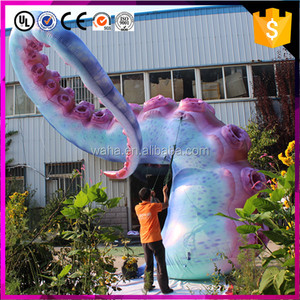 인기있는 디자인 블루 퍼플 거대한 풍선 문어 촉수 판매 - Product Image 4