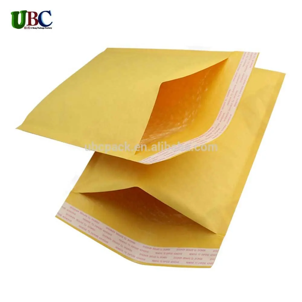 [Fast Delivery] 15*18センチメートルKraft Bubble Mailers Padded Mailers 6。x7Inch Bubble Envelopes