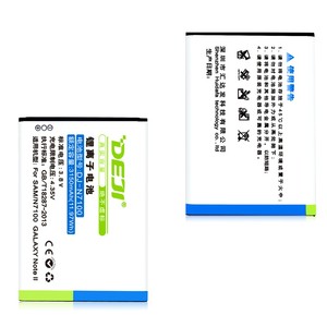 Shenzhen deji 0 zyklus batterien für Samsung-anmerkung <span class=keywords><strong>2</strong></span>, für original-akku N7100 - Product Image 4