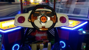 Năng động vượt qua xung quanh đường 42 inch đồng tiền hoạt động Arcade mô phỏng Arcade xe đua trò chơi <span class=keywords><strong>video</strong></span> máy để bán - Product Image 4