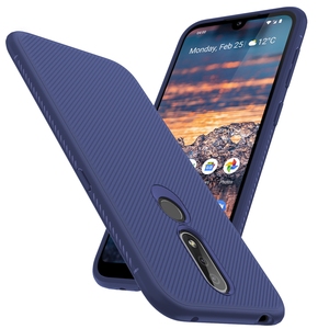 <span class=keywords><strong>Funda</strong></span> de teléfono de TPU <span class=keywords><strong>para</strong></span> <span class=keywords><strong>Nokia</strong></span>, cubierta trasera de goma suave a rayas diagonales, color negro, <span class=keywords><strong>para</strong></span> modelos 4,2, 1,4, 5,4, 6,2, G11, G21, C21, C20 Plus, 2019, nuevo estilo - Product Image 3