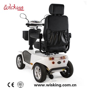 Tamaño medio de 4 ruedas al aire libre discapacitados Scooter de movilidad gente vieja Scooter Eléctrico <span class=keywords><strong>14</strong></span> pulgadas 24V 800W Ce 150kg 330lbs - Product Image 4