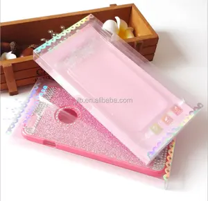 Custom gift packaging box mobile phone cover plastic packaging
