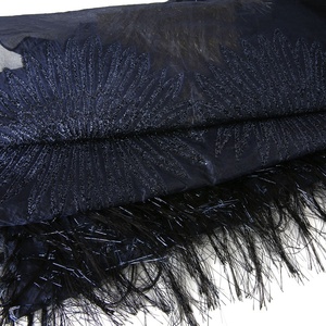 Keer Trj1377 Nhà Máy Trực Tiếp Cung Cấp Tua Vải Cắt Tỉa Kim Loại Jacquard Váy Phụ Nữ Dệt 100% Polyester Sofa Dệt 5M - Product Image 3