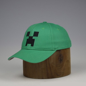 Caballeros deportes cap patrón de bordado snapback gorra de béisbol de algodón verde - Product Image 2